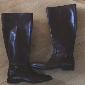 Designer Knee high leather Boots
